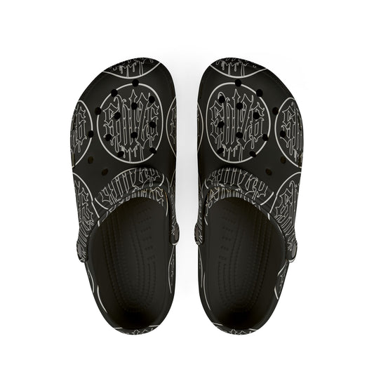 Swaza6 “DarkSigil” Vampiric Street Clogs – Gothic Punk EVA Slip-Ons