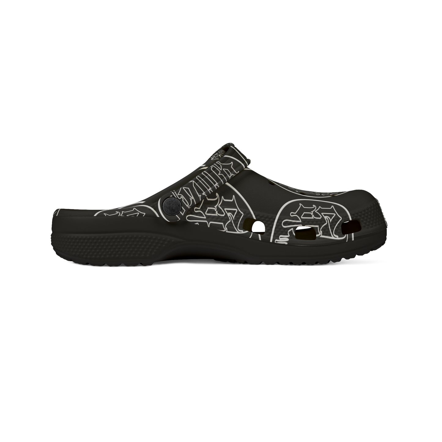 Swaza6 “DarkSigil” Vampiric Street Clogs – Gothic Punk EVA Slip-Ons